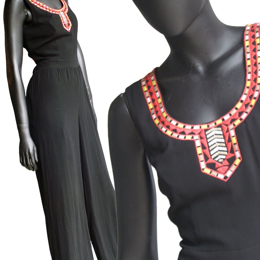 XOXO Black Wide leg jumpsuit  US Size /8